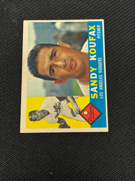 1960 TOPPS SANDY KOUFAX #343 EX V15451