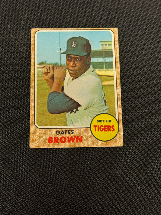 1968 TOPPS GATES BROWN #583 EX V15460