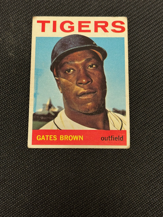 1964 TOPPS GATES BROWN RC #471 VGEX V15464