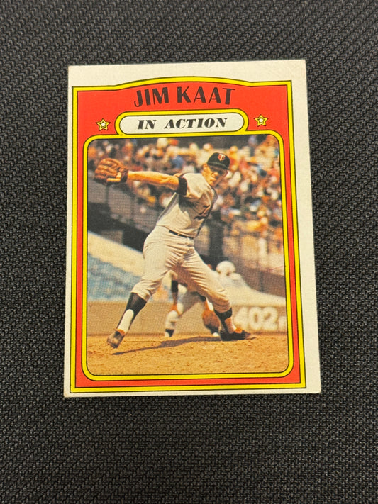 1972 TOPPS JIM KAAT #710 EX V15485