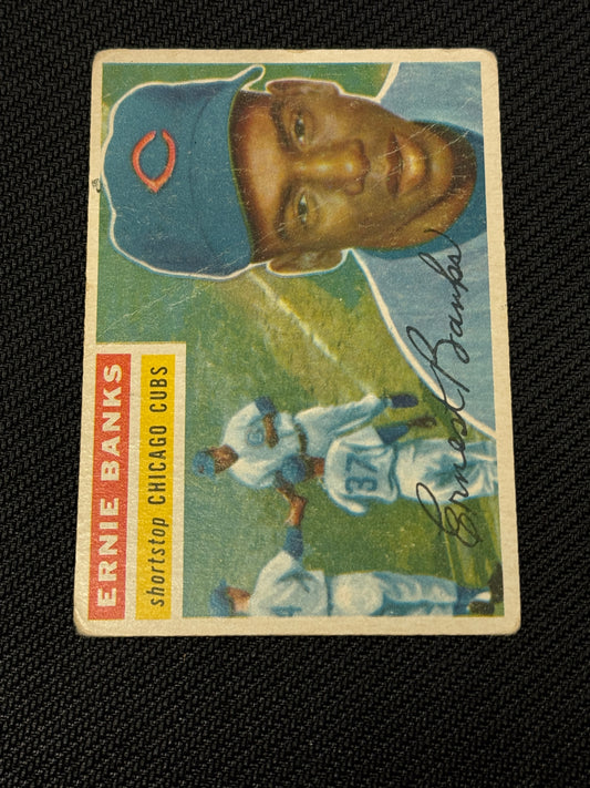 1956 TOPPS ERNIE BANKS #15 VG V15543
