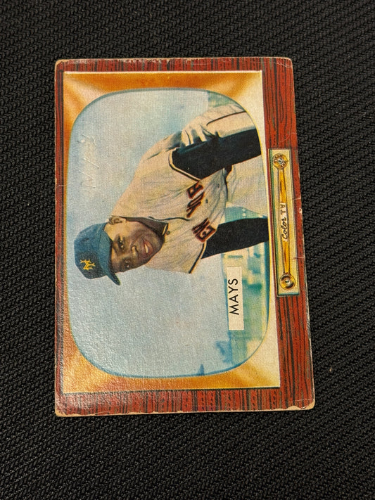 1955 BOWMAN WILLIE MAYS #184 GOOD V15546