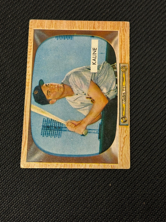 1955 BOWMAN AL KALINE #23 EX V15547