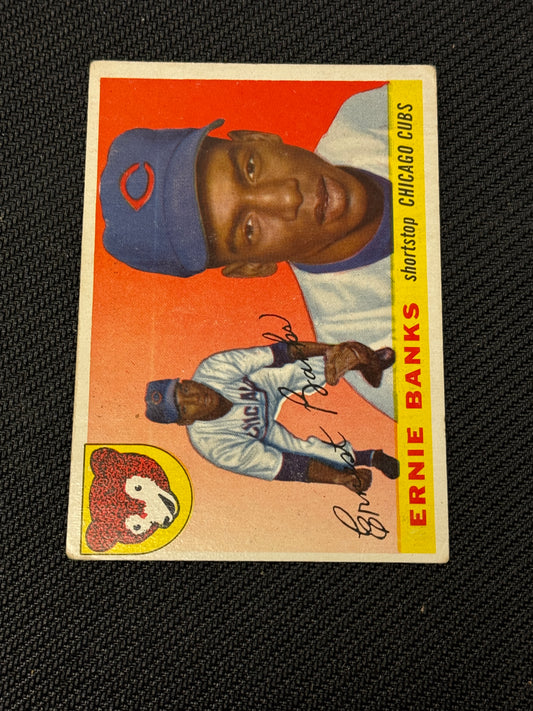 1955 BOWMAN ERNIE BANKS #28 VGEX+ V15548