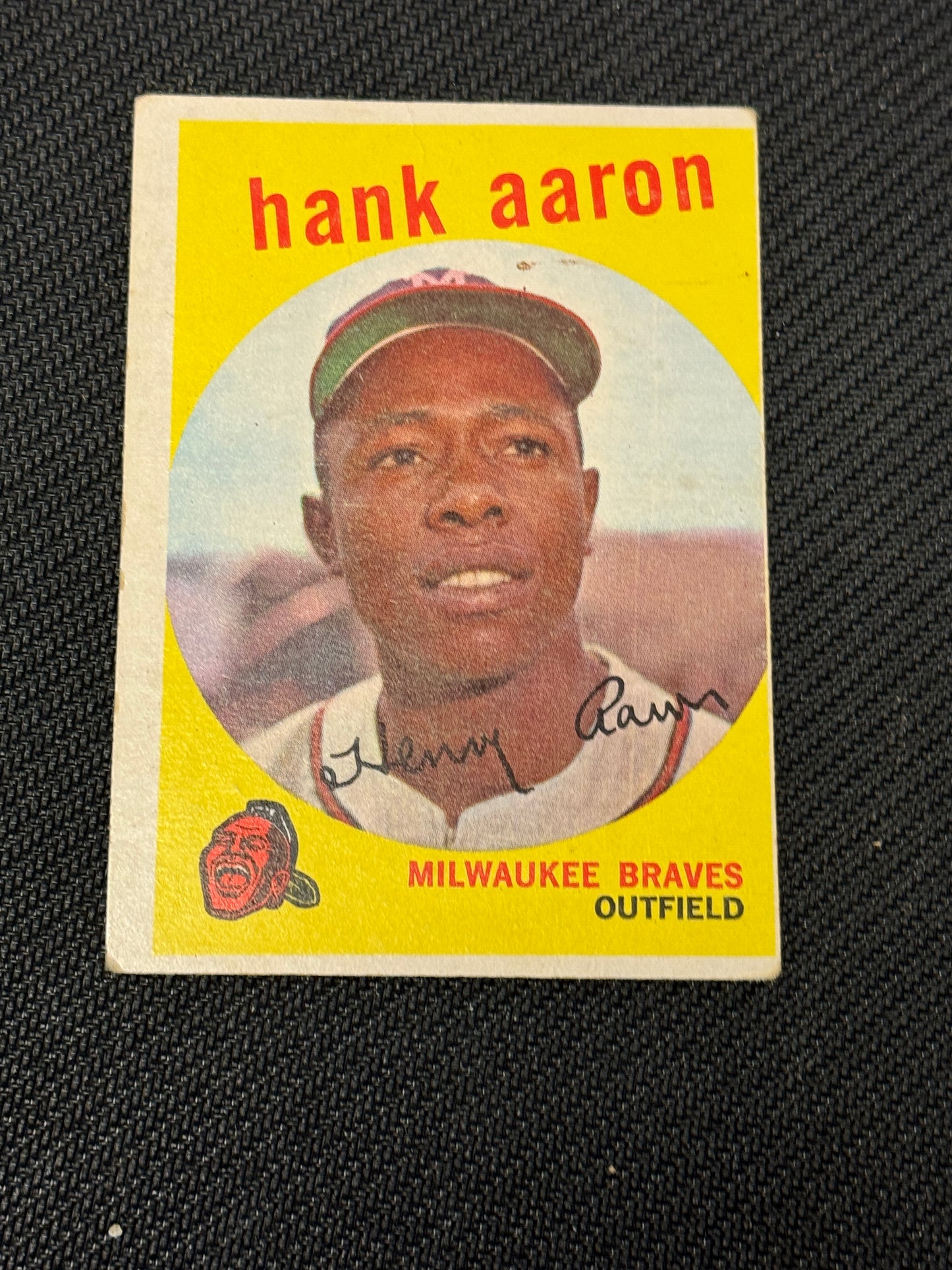 1959 TOPPS HANK AARON #380 VGEX+ V15551