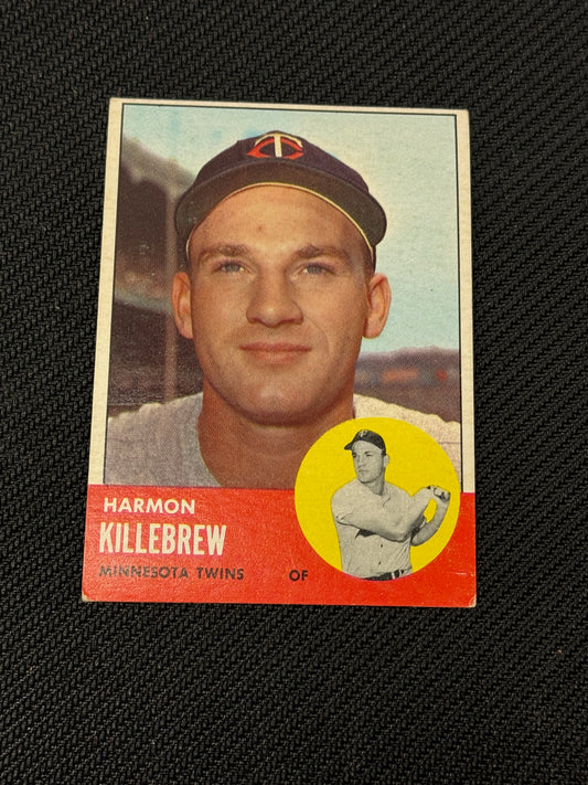 1963 TOPPS HARMON KILLEBREW #500 EXMT V15557