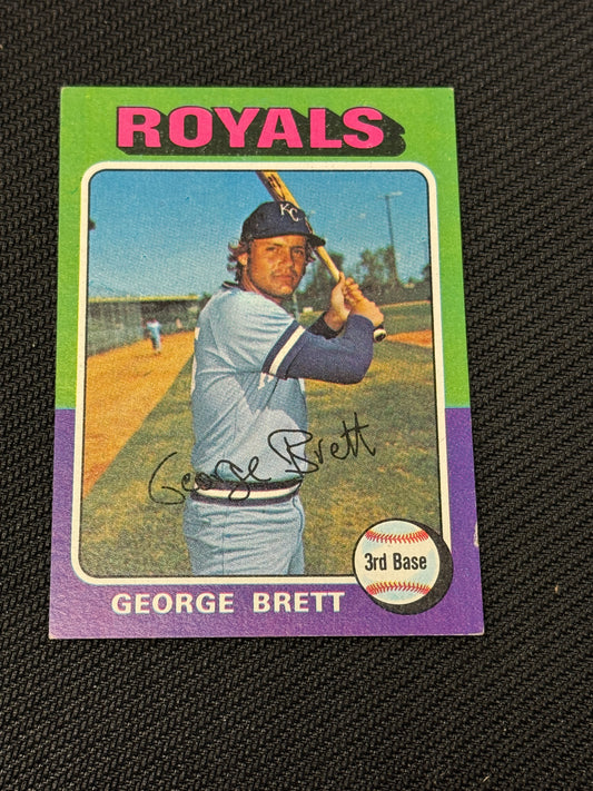 1975 TOPPS GEORGE BRETT RC #228 NRMT V15561
