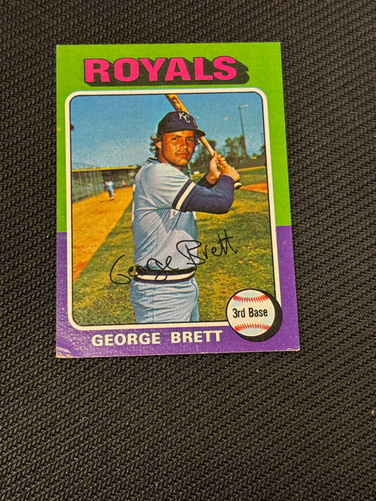 1975 TOPPS GEORGE BRETT RC #228 VGEX V15563