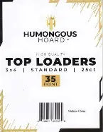 35 PT TOP LOADERS  PACK OF 25 HUMONGOUS