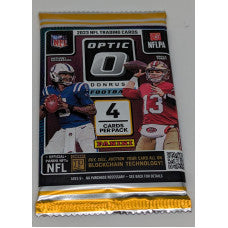 2023 OPTIC FOOTBALL RETAIL SEALED PACK.  4 CARDS/PACK