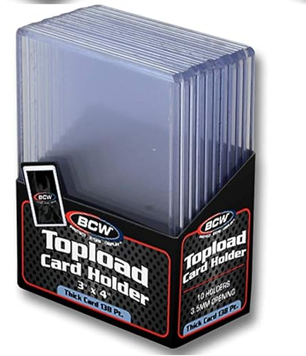 BCW 138 POINT TOP LOADERS