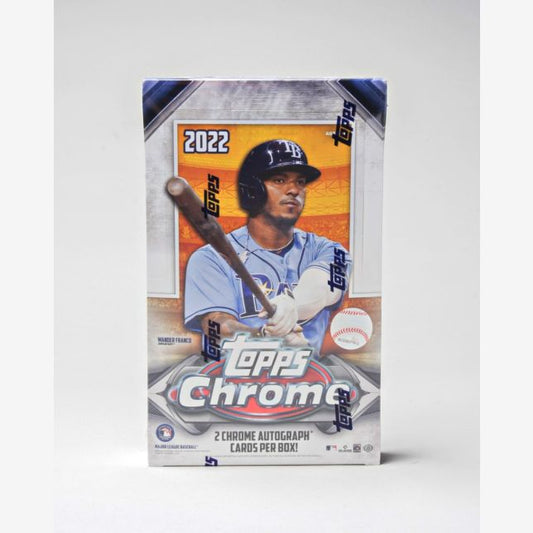 2022 TOPPS CHROME BASEBALL HOBBY BOX