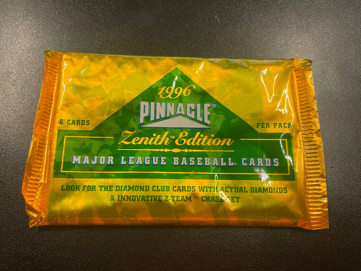 1996 PINNACLE ZENITH BASEBALL PACK