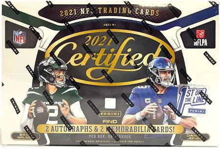 2021 CERTIFIED FOOTBALL HOBBY BOX