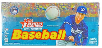 2024 TOPPS BASEBALL HERITAGE HIGH NUMBER HOBBY BOX