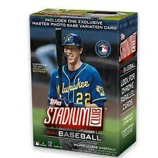 2021 TOPPS STADIUM CLUB BASEBALL BLASTER BOX
