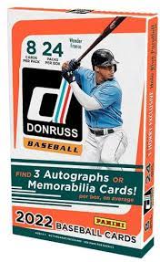 2022 DONRUSS BASEBALL HOBBY BOX