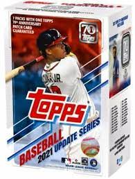 2021 TOPPS BASEBALL UPDATE SERIES BLASTER BOX