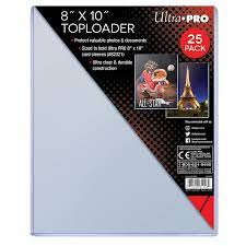 ULTRA PRO 8X10 TOP LOADER 25 PACK