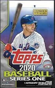 2020 TOPPS BASEBALL SERIES 1 HOBBY BOX