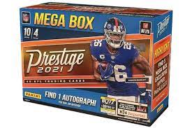 2021 PRESTIGE FOOTBALL MEGA BOX