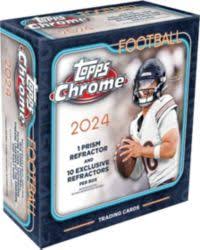 2024 TOPPS CHROME FOOTBALL MEGA BOX