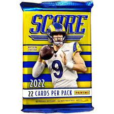2022 SCORE FOOTBALL JUMBO PACK (22 CARDS)