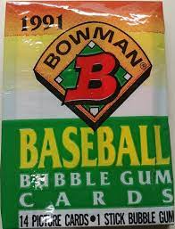 1991 BOWMAN BASEBALL PACK
