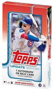 2025 TOPPS BASEBALL UPDATE SERIES HOBBY BOX  ** LIMIT 2 **