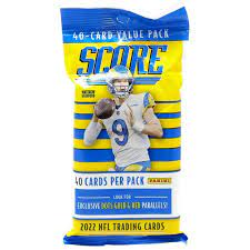 2022 SCORE FOOTBALL JUMBO PACK (40 CARDS)