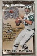 2000 FLEER FOOTBALL GREATS OF THE GAME 5 CARD PACK