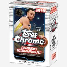 2024-25 TOPPS CHROME BASKETBALL BLASTER BOX