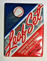 1990 LEAF BASEBALL SERIES II PACK