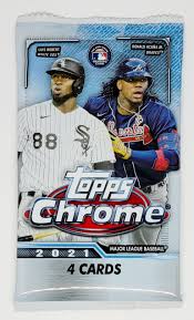 2021 TOPPS CHROME BASEBALL RETAIL PACK