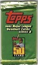 2001 TOPPS BASEBALL SERIES 2 BASEBALL HOBBY PACK