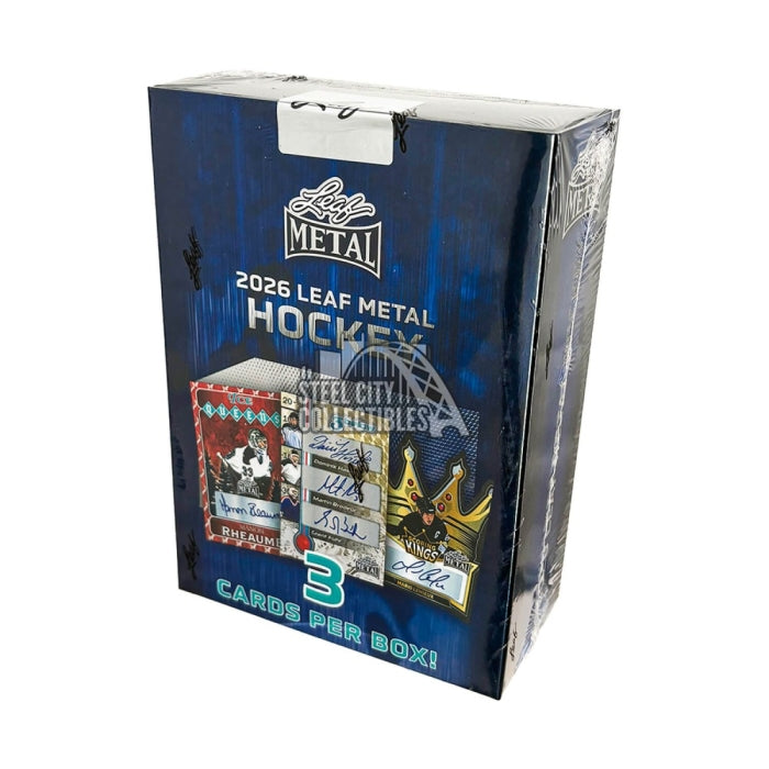 2026 LEAF METAL HOCKEY HOBBY BOX