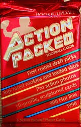 1990 ACTION PACKED FOOTBALL PACK