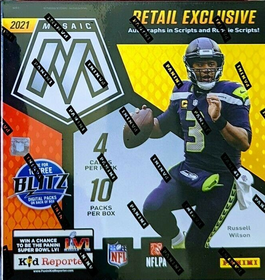 2021 MOSAIC FOOTBALL SEALED MEGA BOX