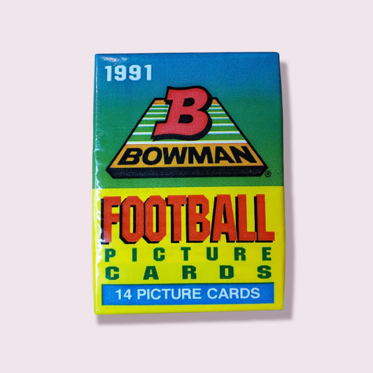1991 BOWMAN FOOTBALL SEALED WAX PACK
