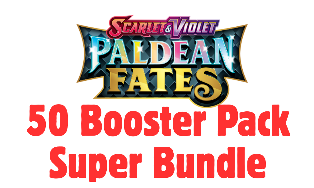 PALDEAN FATES 50 COUNT BUNDLE  TPV