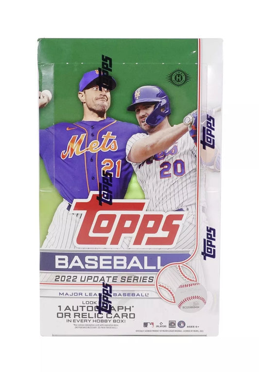 2022 TOPPS UPDATE BASEBALL SEALED HOBBY BOX