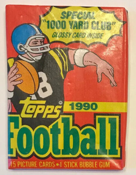 1990 TOPPS FOOTBALL WAX PACK