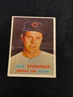 1957 TOPPS DICK LITTLEFIELD #346 EX V15134