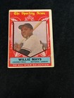 1959 TOPPS WILLIE MAYS #563 VG V14859