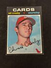 1971 TOPPS ED CROSBY SP #672 EXMT+ V14170