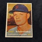 1957 TOPPS JERRY SCHOONMAKER #334 VGEX V15138