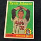 1958 TOPPS YELLOW LETTER ERNIE JOHNSON #78 VG V14237