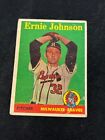 1958 TOPPS YELLOW LETTER ERNIE JOHNSON #78 VG V14237
