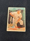 1957 TOPPS JOE COLLINS #295 VG+ V15147