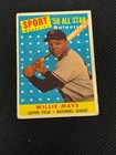 1958 TOPPS WILLIE MAYS #486 VG V15518